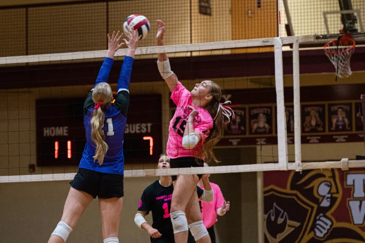 Flecker reaches 1K kill mark; Trinity Christian volleyball punches ticket to OVAC championship with sweep over Wood County Christian